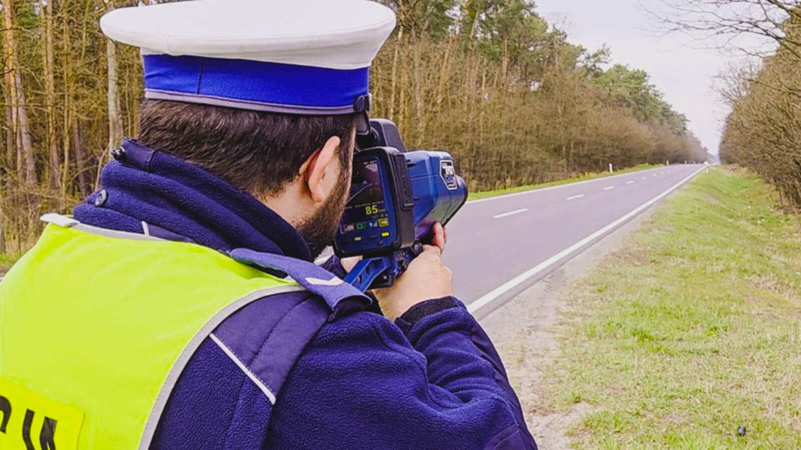 akcja policji krosno odrzańskie - policja dron kontrola