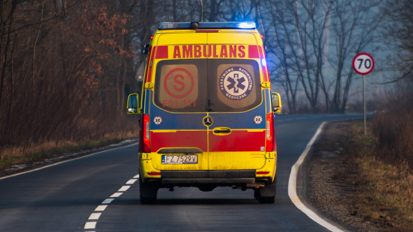 atak pogotowie Zielona Góra - agresywny pacjent