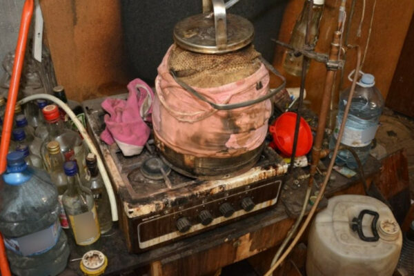 bimbrownia Nowa Sól - nielegalny alkohol