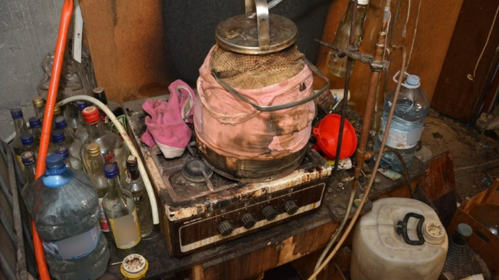 bimbrownia Nowa Sól - nielegalny alkohol