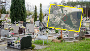 nowy cmentarz Sulechów - cmentarz Obłotne lokalizacja