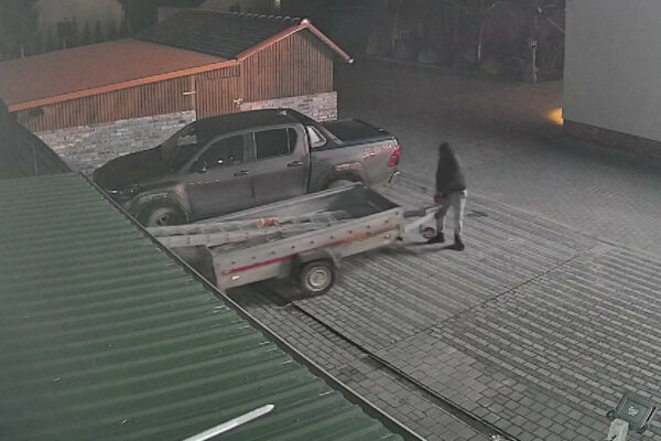 kradzież przyczepy Dąbie - nagroda za wskazanie sprawcy