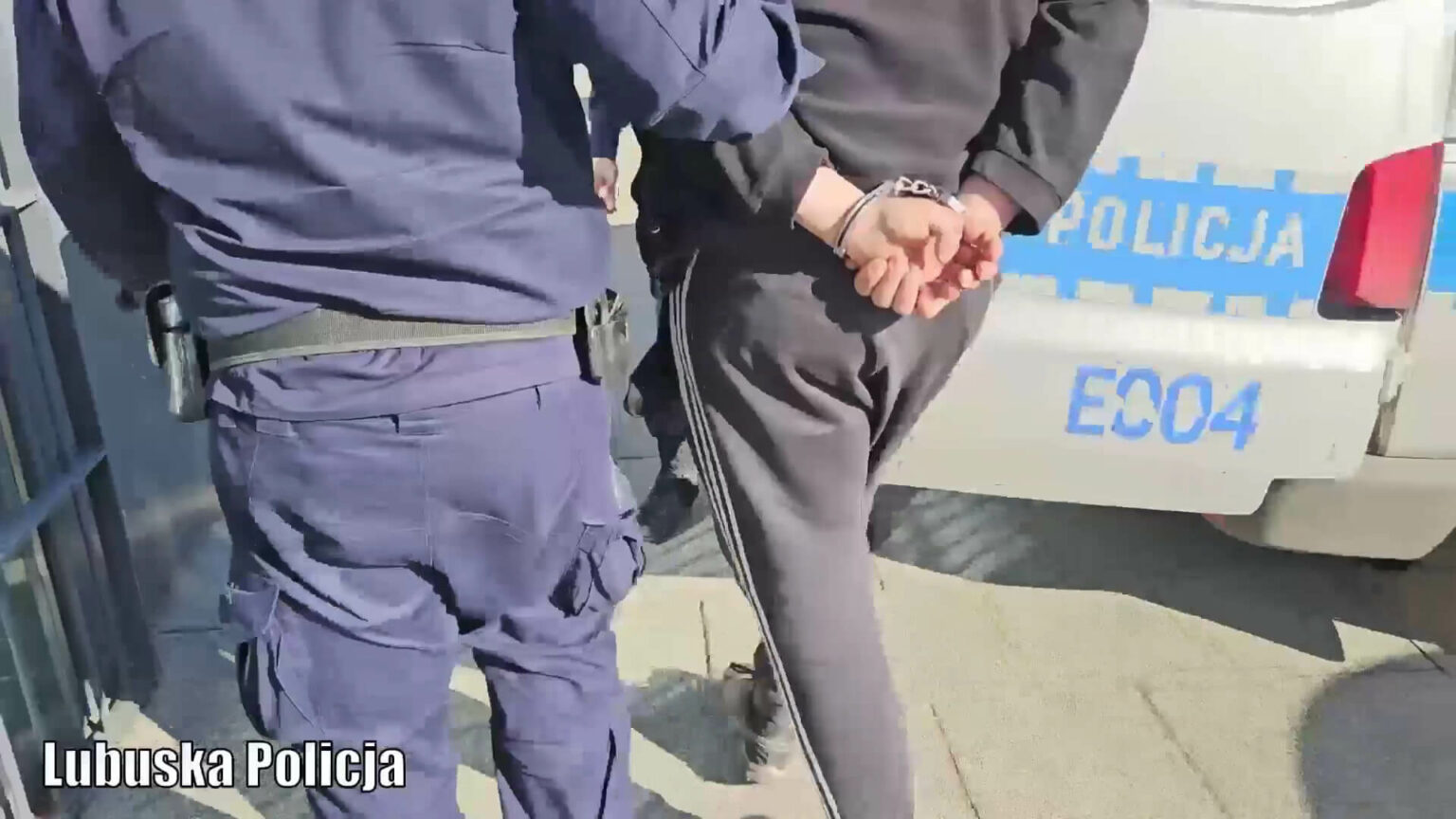 kradzione pojazdy Krosno Odrzańskie - akcja policji Lubuskie