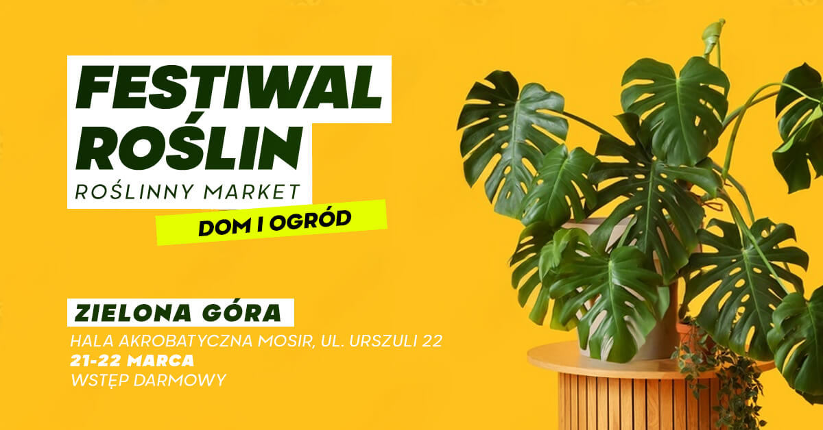 Festiwal Roślin Zielona Góra - tanie rośliny