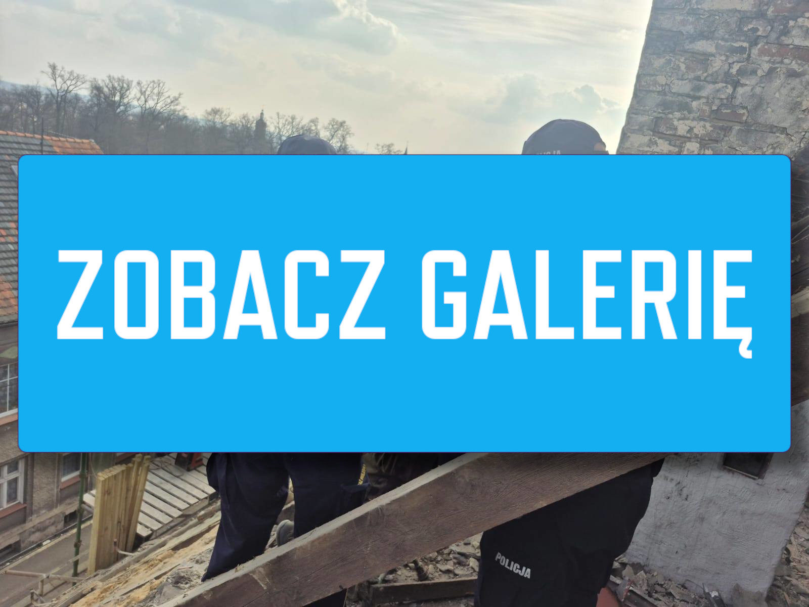 granat w Gubinie - ewakuacja Gubin