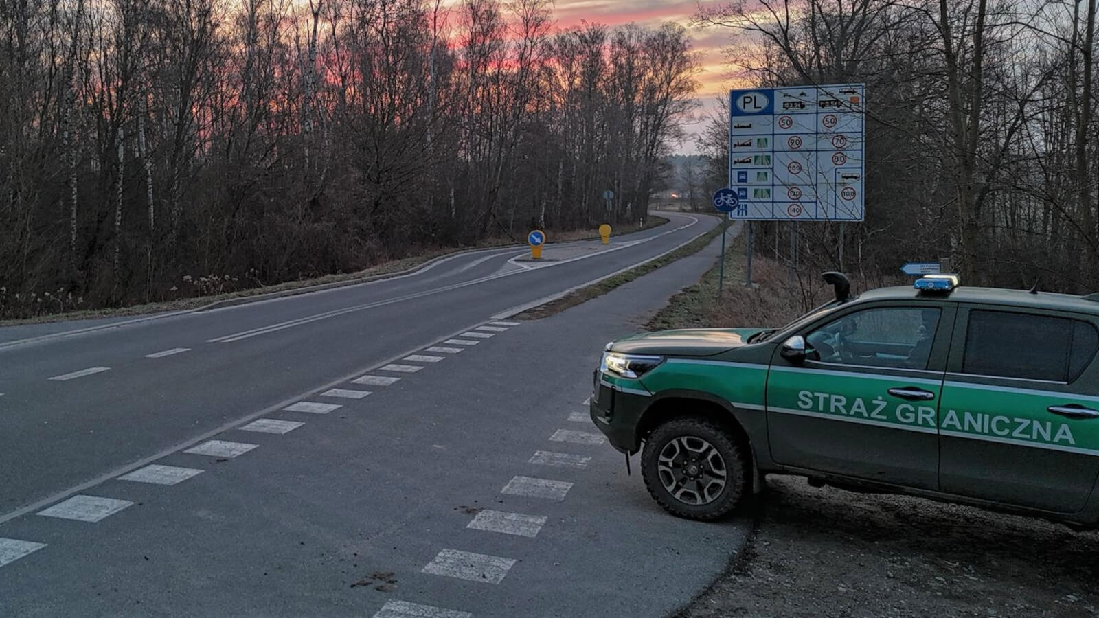 brak prawa jazdy Polska - kontrola graniczna Polska