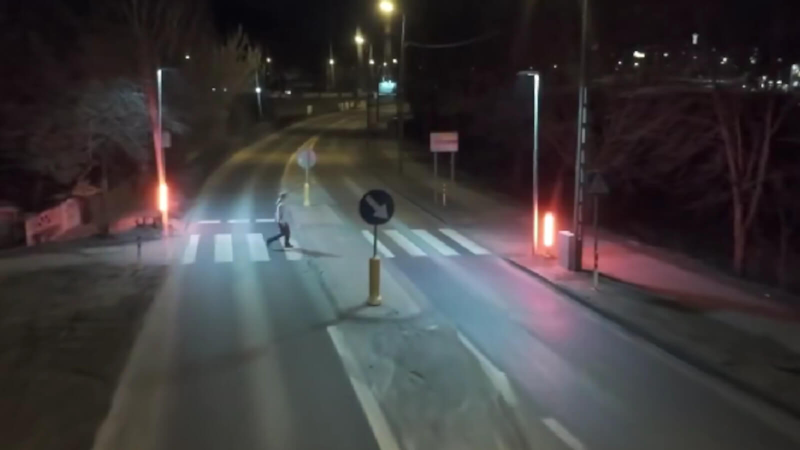 inteligentne przejście dla pieszych Safepass Świebodzin