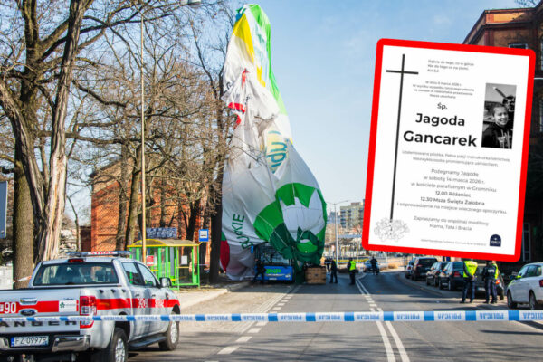 Jagoda Gancarek pogrzeb - wypadek balonu Zielona Góra