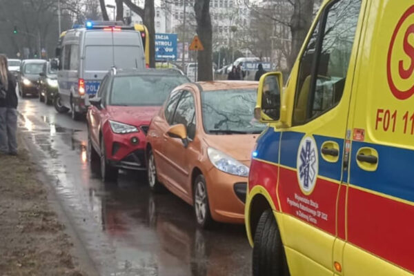Kolizja Zielona Góra - Wypadek Zielona Góra Wojska Polskiego