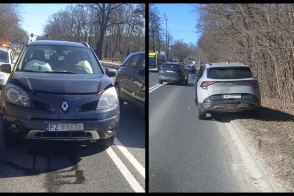 Kolizja Zielona Góra - Wypadek Zielona Góra