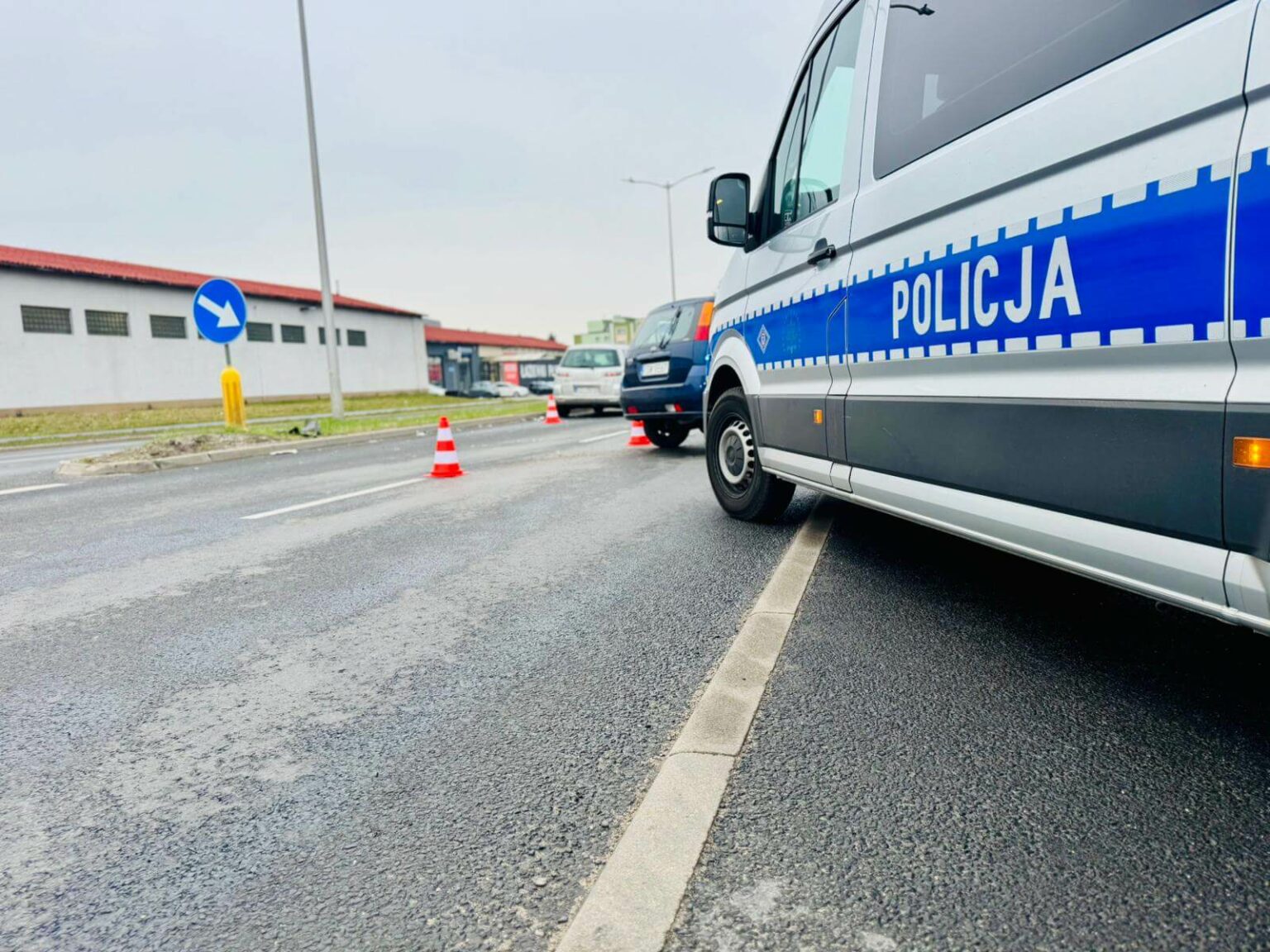 Kolizja Zielona G&oacute;ra - Wypadek Zjednoczenia Zielona G&oacute;ra