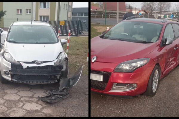 Kolizja Zielona Góra - wypadek Zjednoczenia Zielona Góra