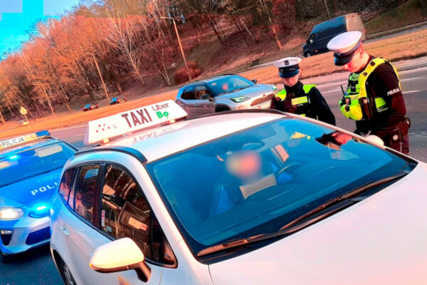 kontrole taksówek Gorzów - nietrzeźwy kierowca taksówki
