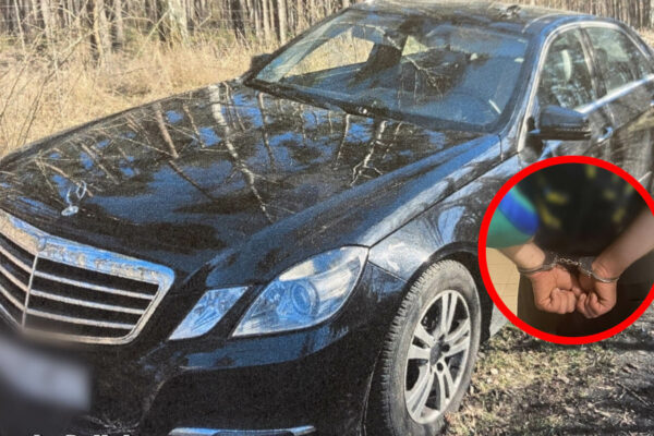 kradzież Mercedesa Słubice - zatrzymany 39-latek