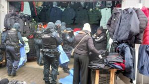 KAS Lubuskie podróbki - kontrola KAS Gorzów bazar Słubice