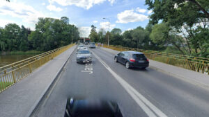 most Żagań zamknięty - utrudnienia Żagań