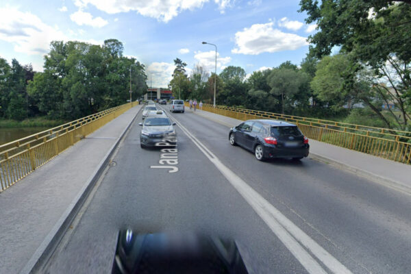 most Żagań zamknięty - utrudnienia Żagań