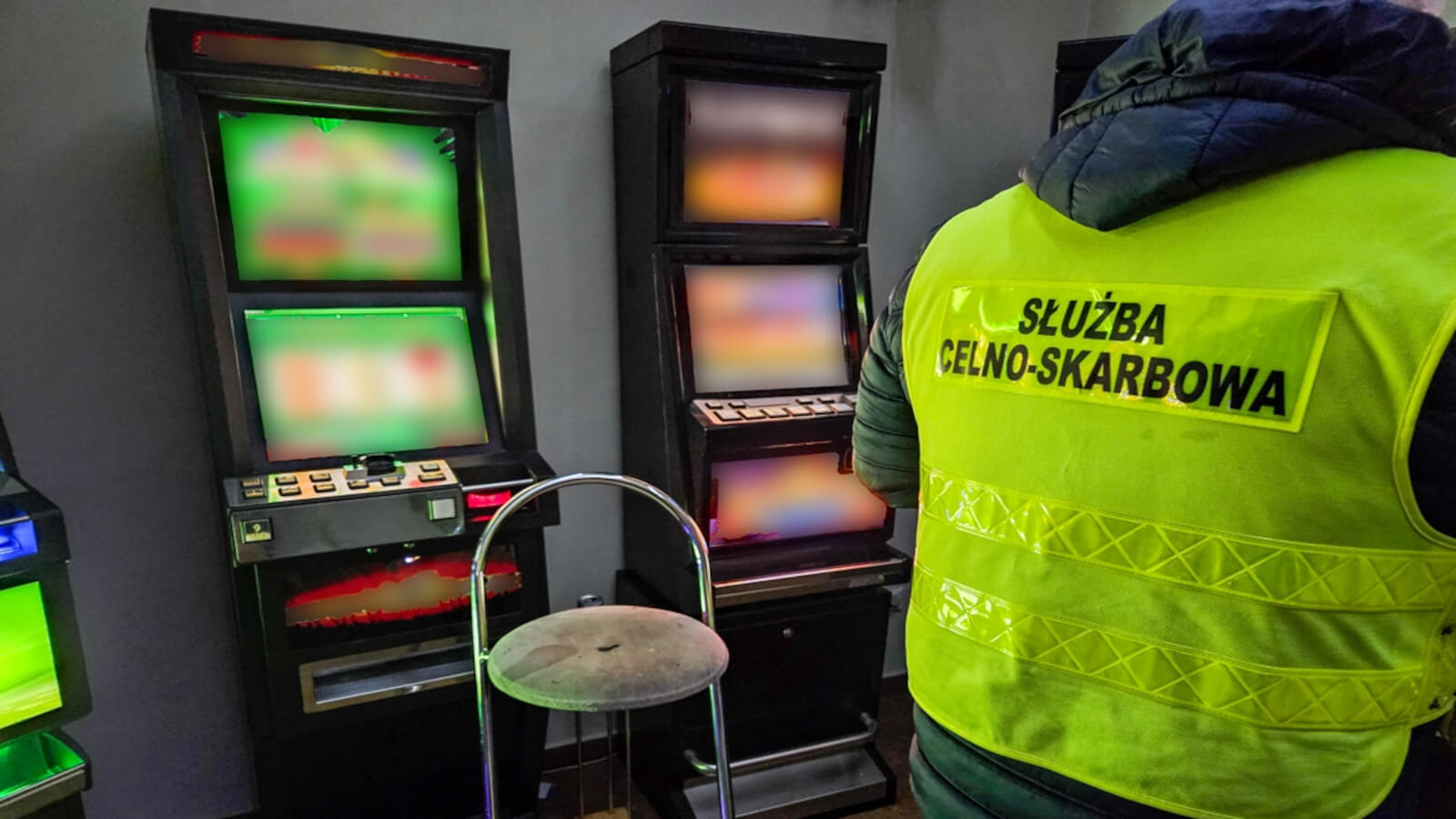 nielegalne kasyno Gubin - nalot policji