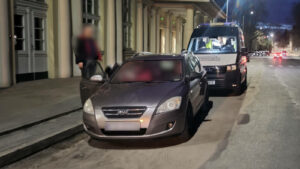 nielegalne taksówki Żary Żagań - kontrola przewozu osób