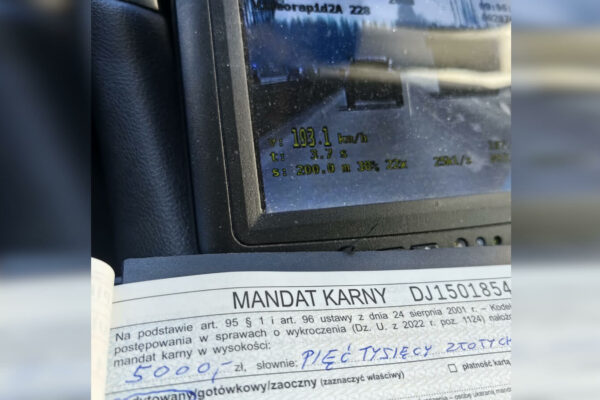 193 km/h S3 Zielona Góra - recydywista drogowy