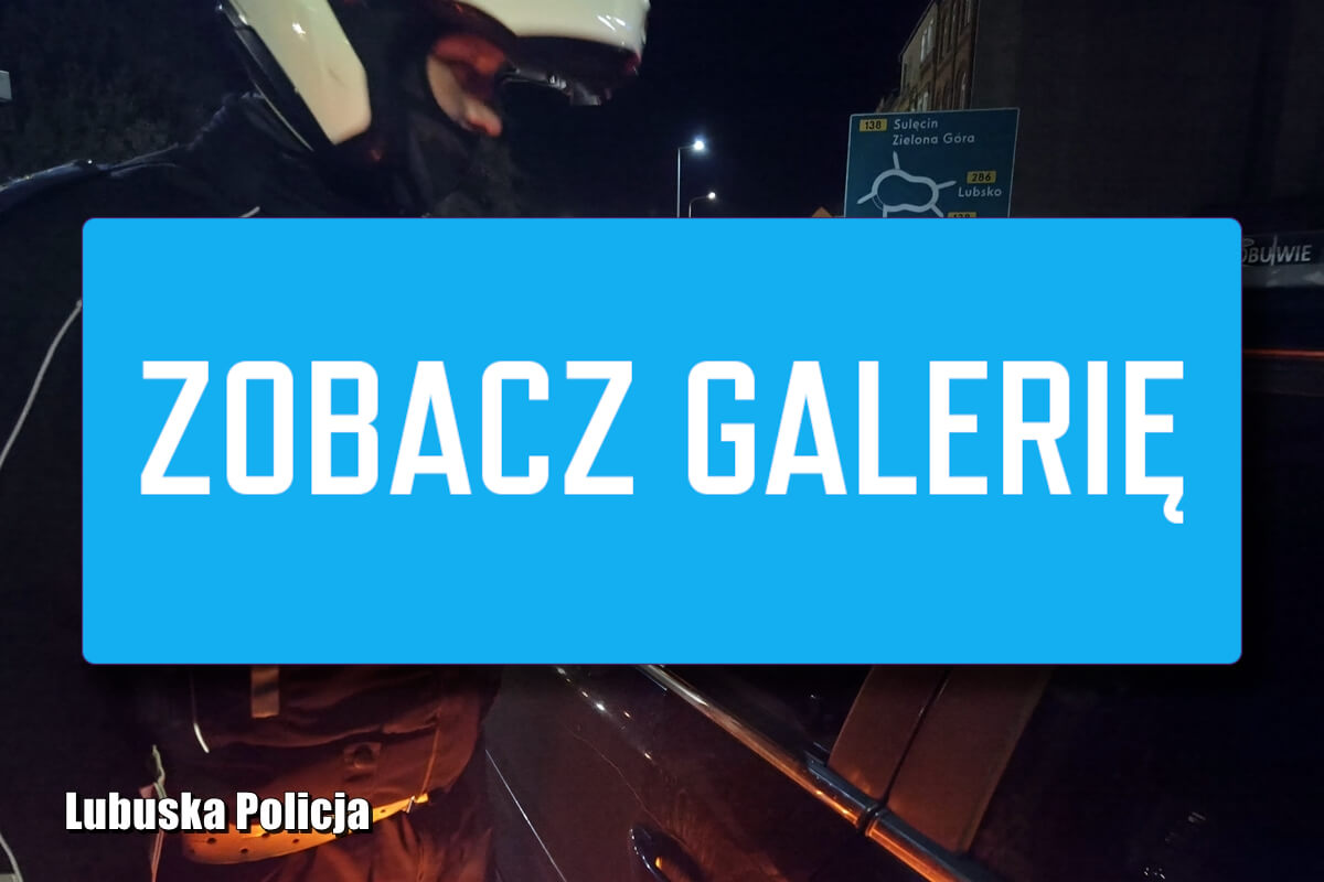 akcja policji Lubuskie - pijani kierowcy