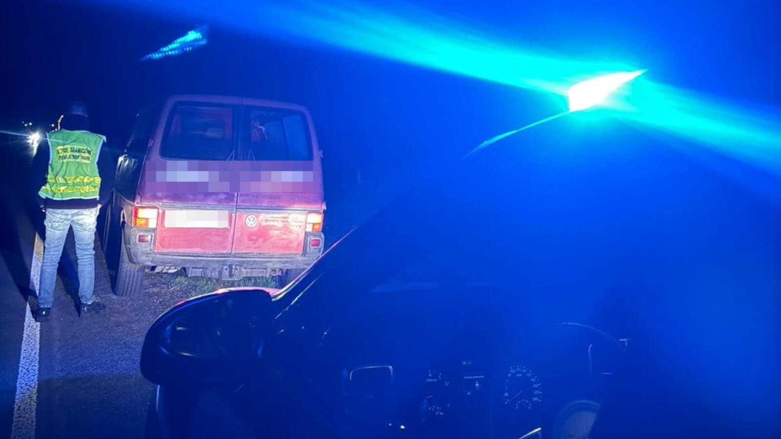 pijany kierowca DK32 Krosno Odrzańskie - Gronów pijany kierowca