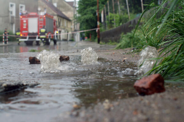 podtopienia Zielona Góra - kanalizacja deszczowa monitoring