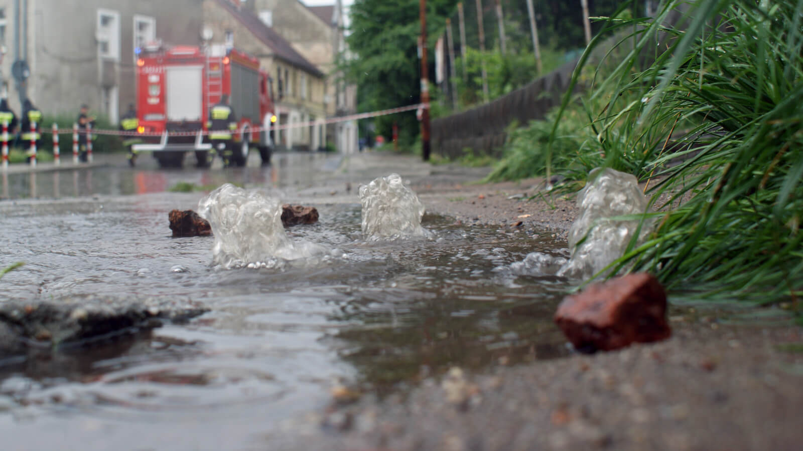 podtopienia Zielona Góra - kanalizacja deszczowa monitoring
