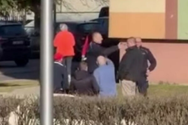 interwencja policji Świebodzin - nagranie policji