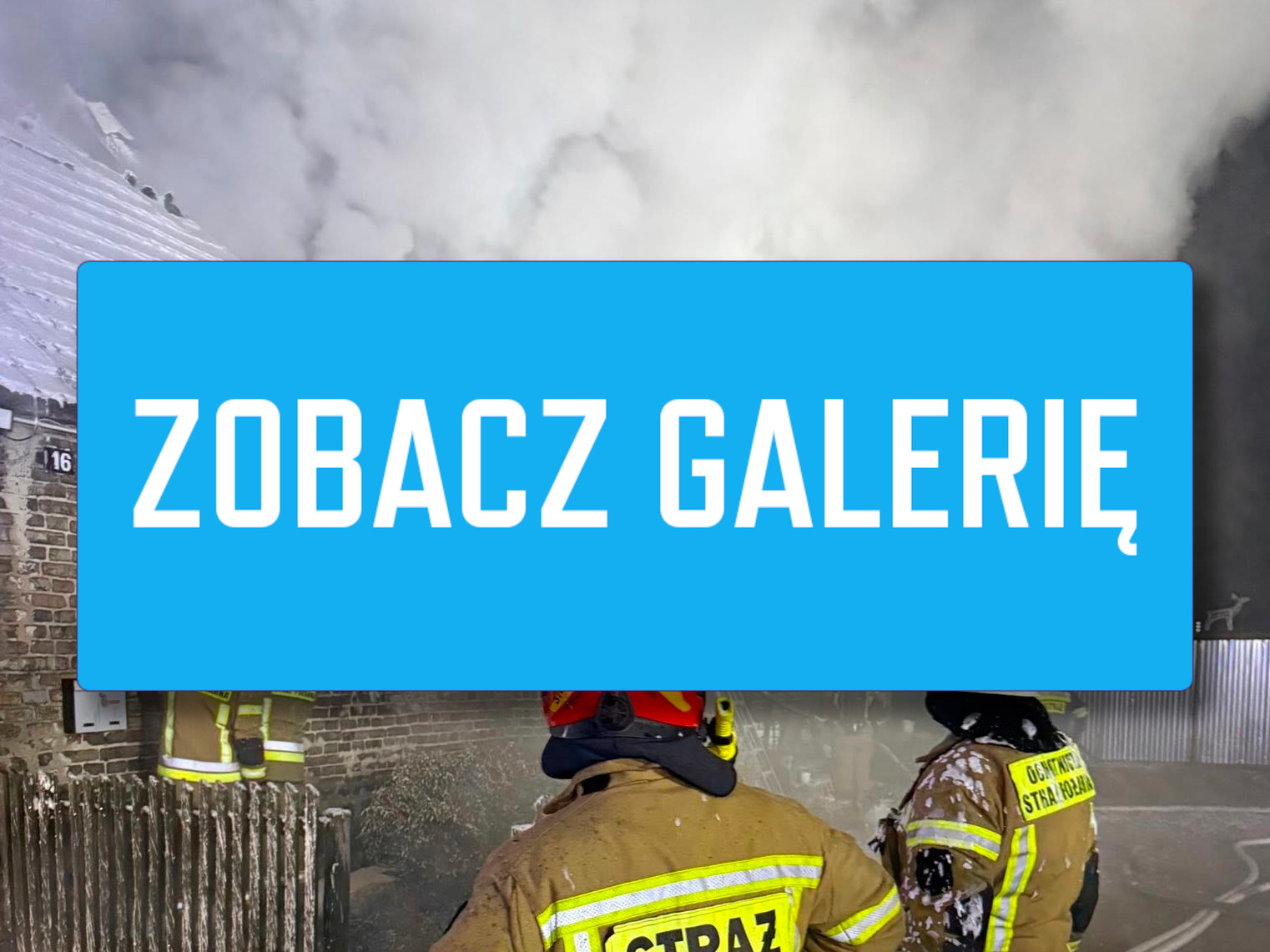 podpalenie domu Żary - pożar budynku mieszkalnego