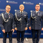 policjanci uratowali seniorów Zielona Góra - pożar domu seniora Wilkanowo