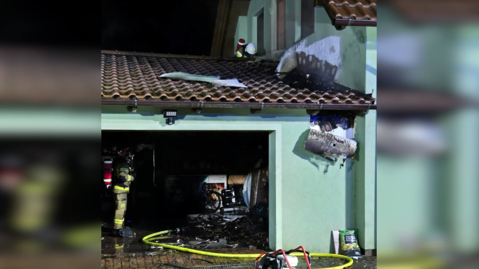 Pożar Zielona Góra - Pożar Racula