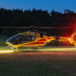śmigłowiec LPR nocą Zielona Góra - dlaczego śmigłowiec lata w nocy