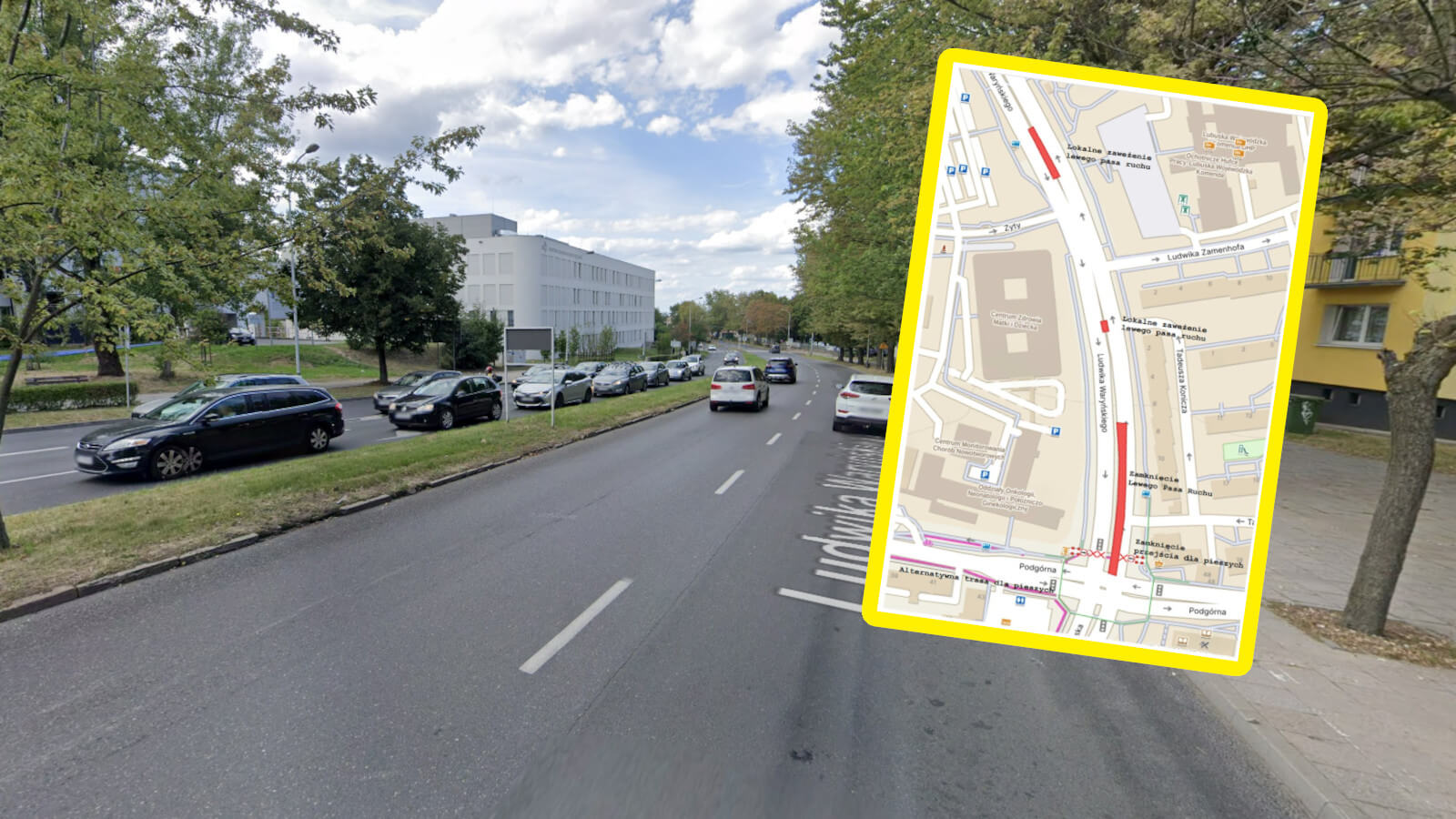 remont ul. Waryńskiego Zielona Góra - utrudnienia Zielona Góra