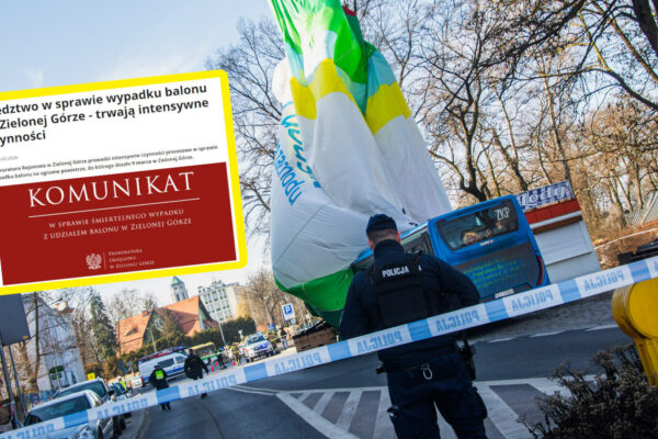 wypadek balonu Zielona Góra - śledztwo prokuratury