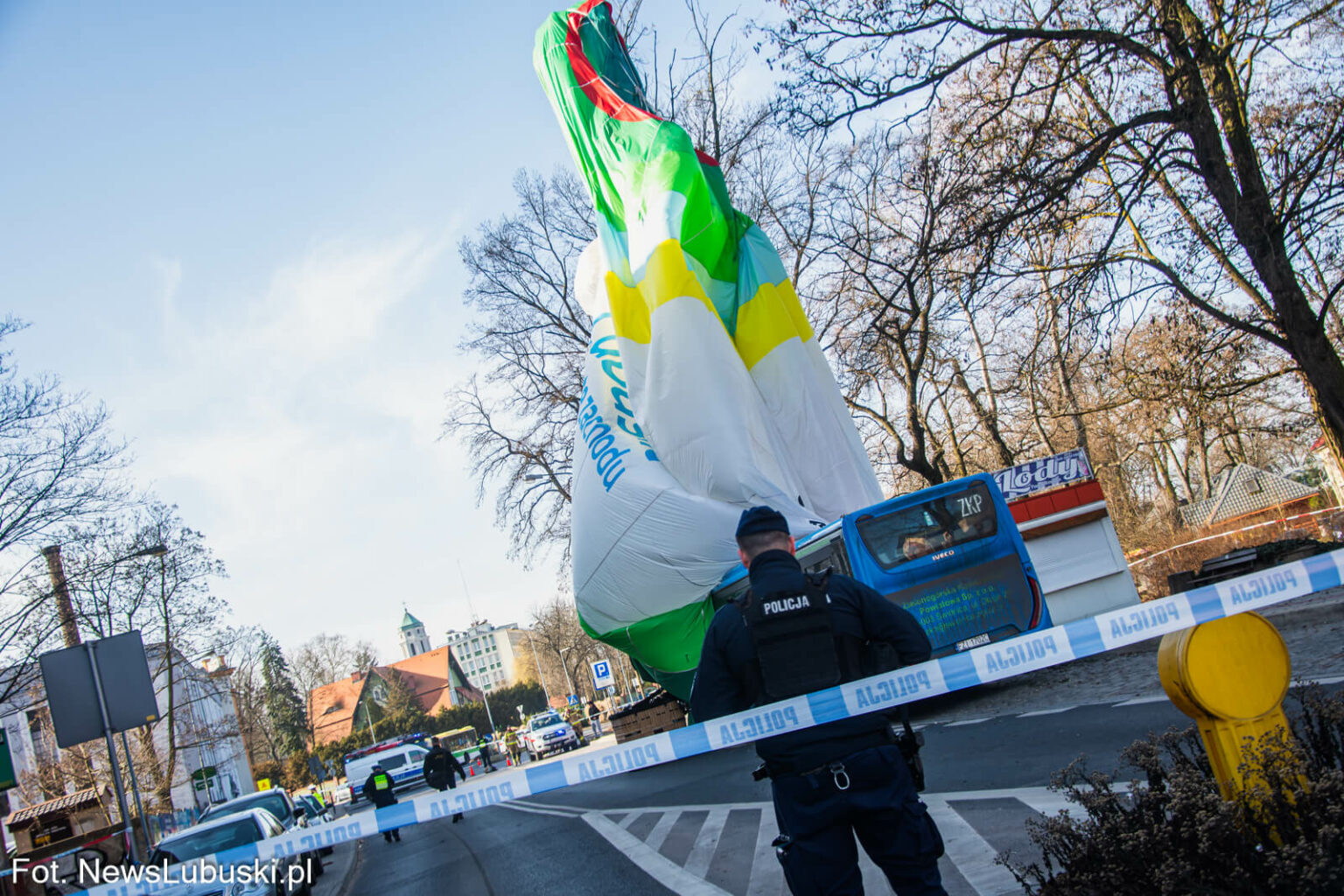 wypadek balonu Zielona G&oacute;ra - balon Zielona G&oacute;ra