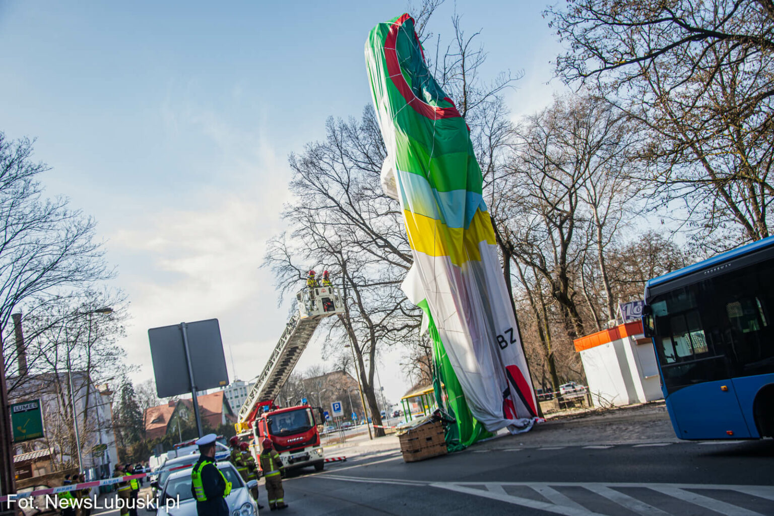 wypadek balonu Zielona G&oacute;ra - balon Zielona G&oacute;ra
