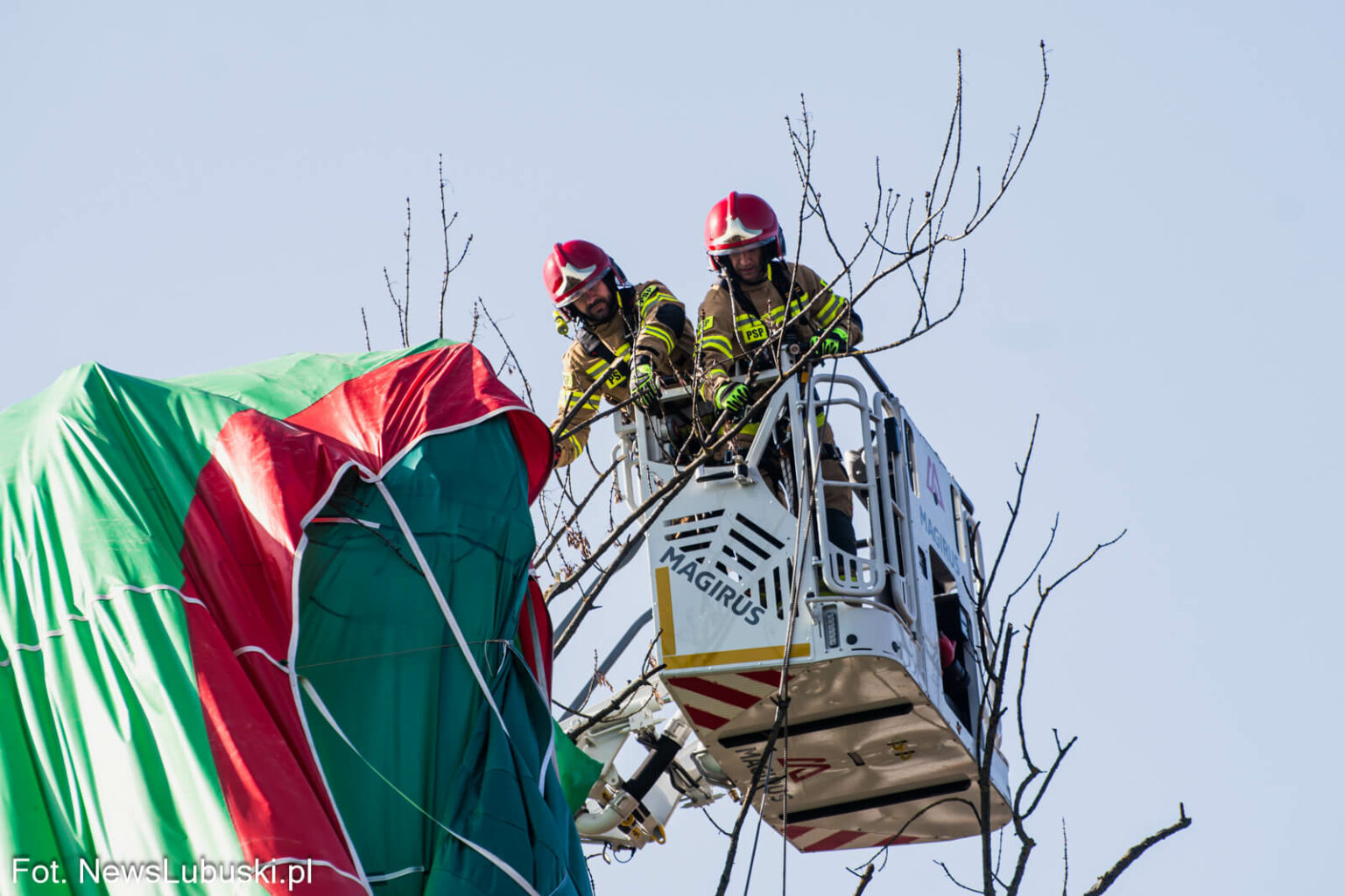 wypadek balonu Zielona G&oacute;ra - balon Zielona G&oacute;ra