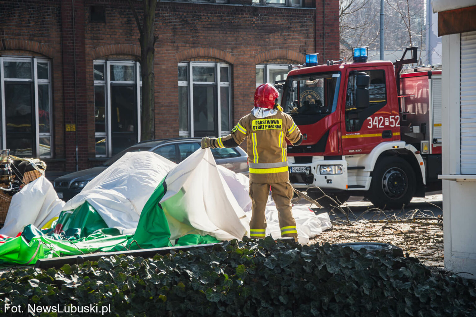 wypadek balonu Zielona G&oacute;ra - balon Zielona G&oacute;ra