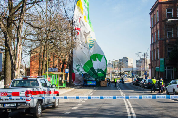 wypadek balonu Zielona Góra - balon Zielona Góra
