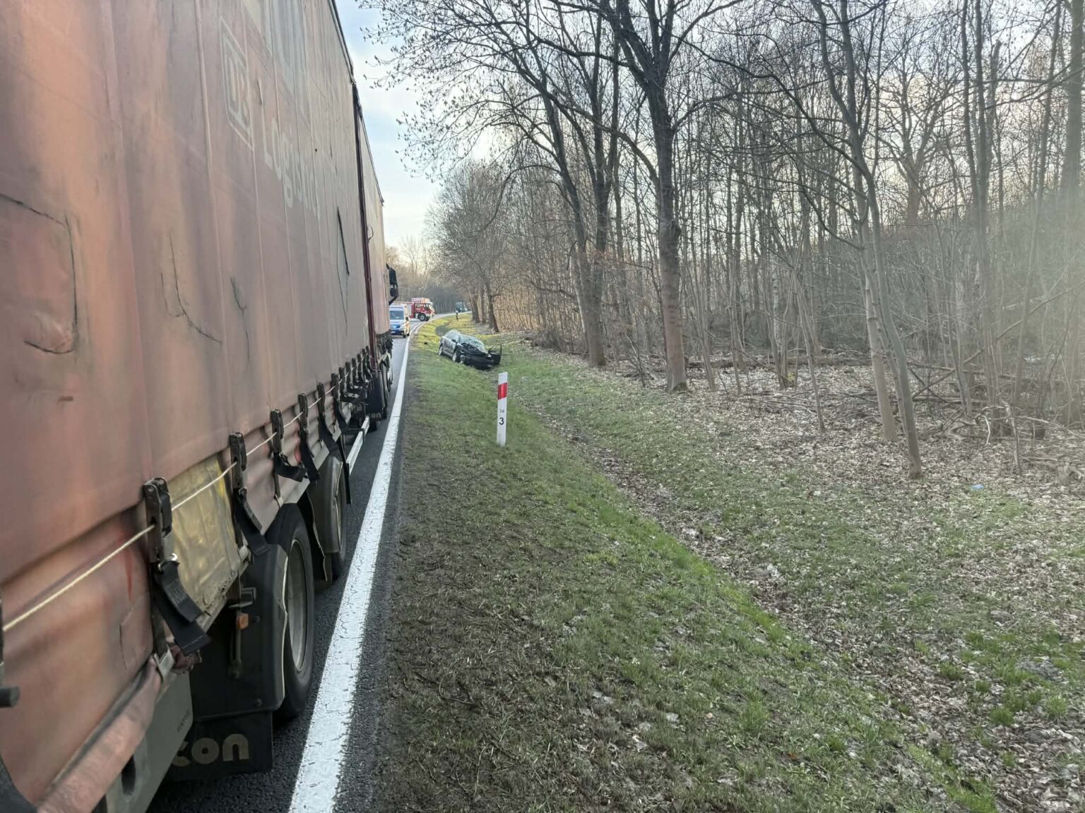 Wypadek na DK27 - Wypadek Żary