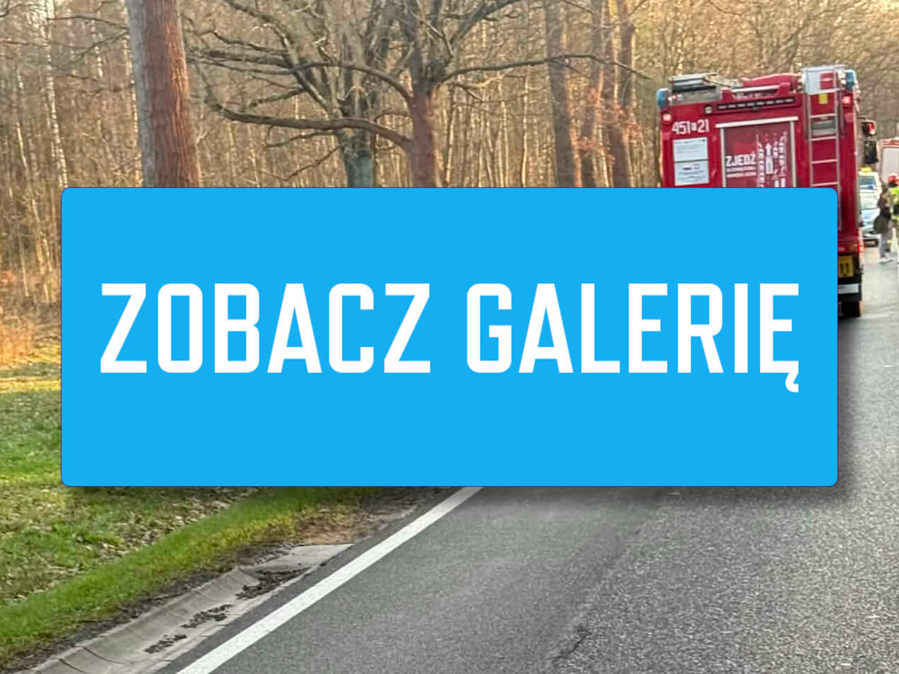 Wypadek na DK27 - Wypadek Żary