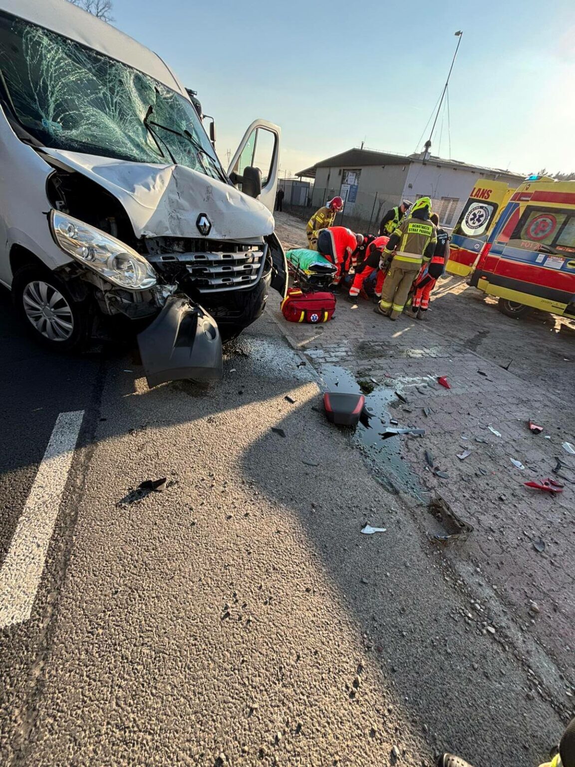 Wypadek na DW151 - Wypadek Gorz&oacute;w Wielkopolski