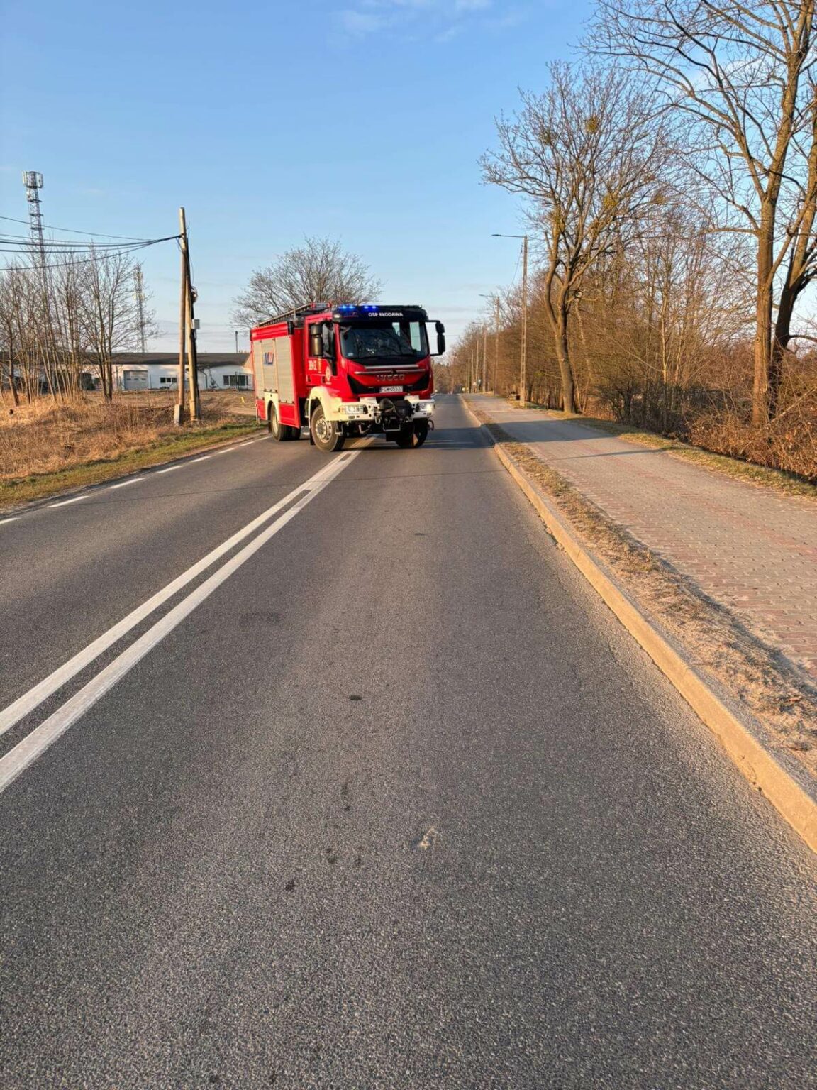 Wypadek na DW151 - Wypadek Gorz&oacute;w Wielkopolski