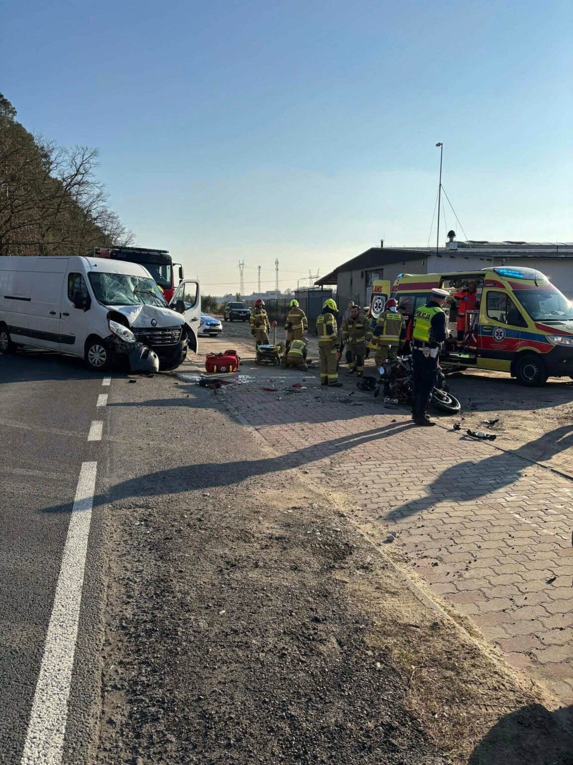 Wypadek na DW151 - Wypadek Gorz&oacute;w Wielkopolski