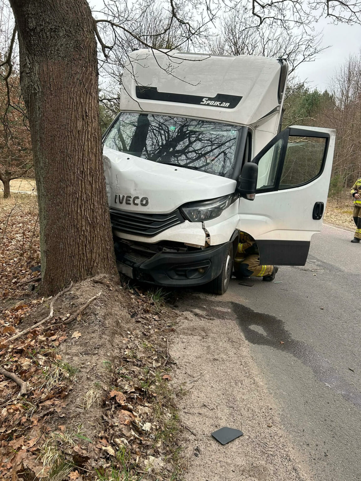 Wypadek Gorz&oacute;w Wielkopolski - Wypadek Santocko