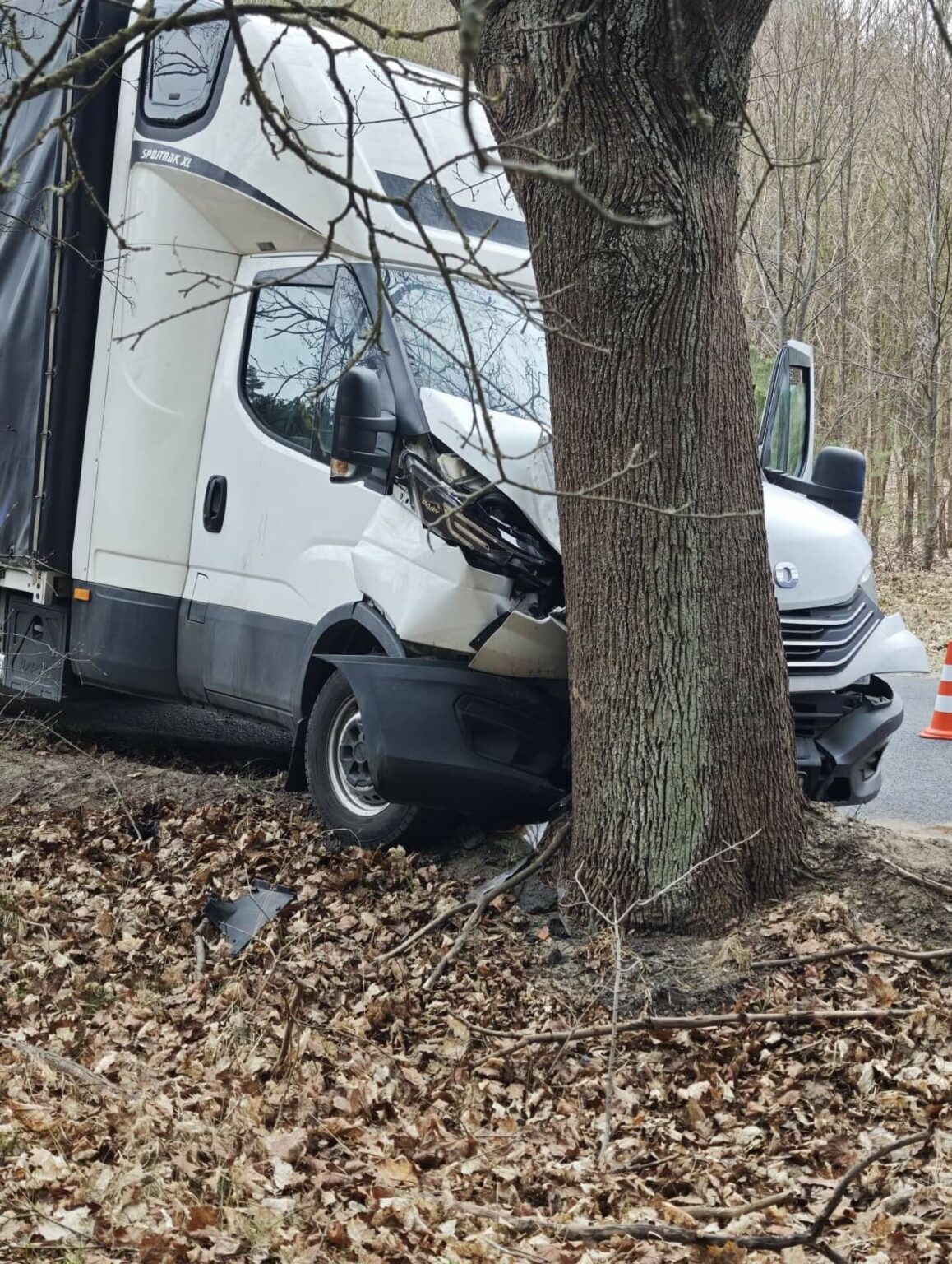 Wypadek Gorz&oacute;w Wielkopolski - Wypadek Santocko