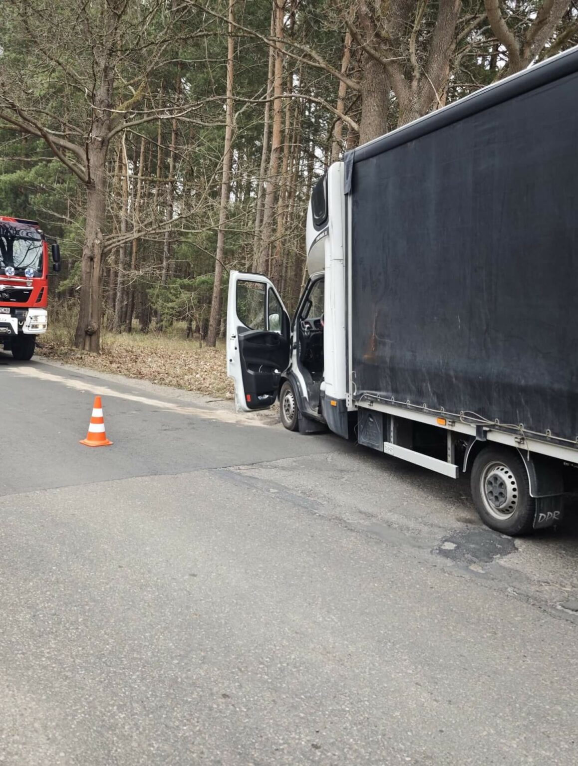Wypadek Gorz&oacute;w Wielkopolski - Wypadek Santocko