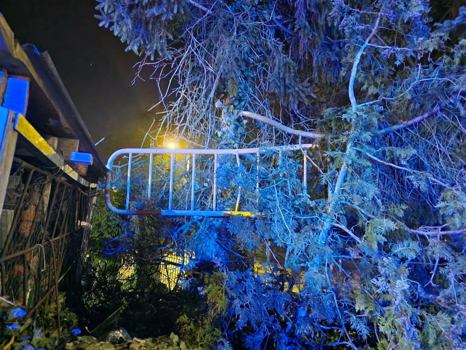 wypadek Skwierzyna - BMW wypadek