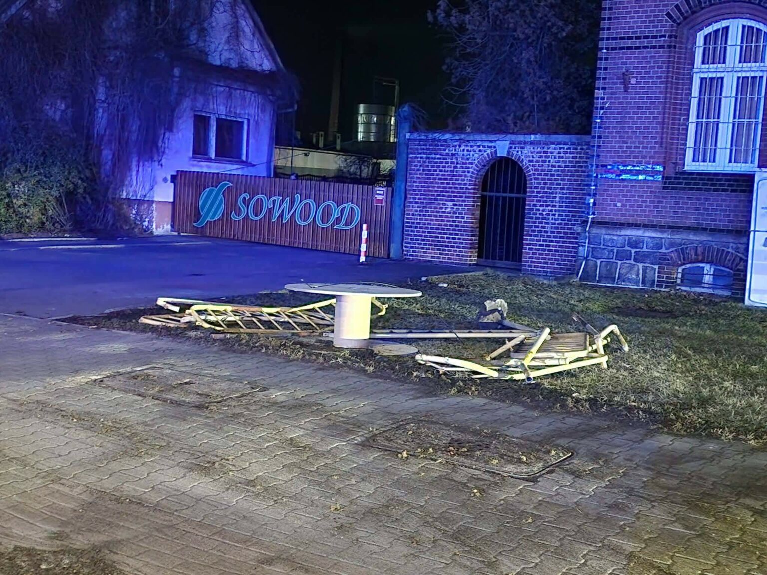 wypadek Skwierzyna - BMW wypadek